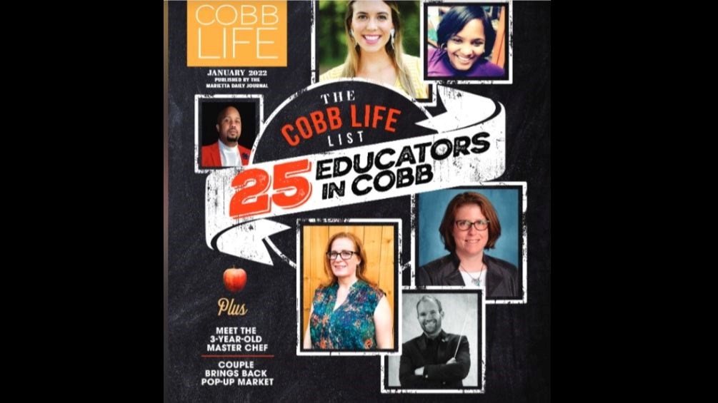 Cobb Life Magazine cover - Best 25 Educators in Cobb County
